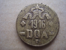 DOA  1916 EMERGENCY TABORA COINS 20 HELLER BRASS TYPE B - B . - Deutsch-Ostafrika