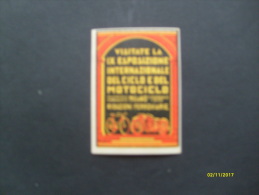 Bycicle 1928 Erinnofilia Cinderella Chiudilettera IX Esposizione Ciclo Motociclo Milano Riduzioni Ferroviarie - Autres & Non Classés