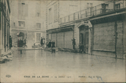 Delcampe - 75 PARIS 06 / Inondations 1910, Rue De Seine / - Paris (06)