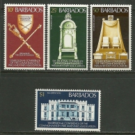 Barbados    "Conference Of Commonwealth"    Set      SC# 459-62   MNH** - Barbades (1966-...)