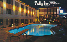 Canada Tally Ho TraveLodge Swimming Pool Victoria British Columbia - Victoria