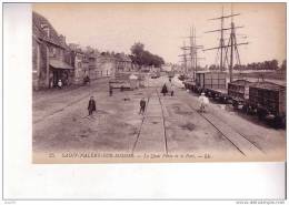 SAINT VALERY SUR SOMME -   Le Quai Pérée Et Le Port - N°   25 - Saint Valery Sur Somme