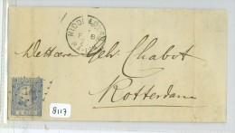 HANDGESCHREVEN BRIEF UIT 1871 Van MIDDELBURG Naar ROTTERDAM   (8117) - Cartas & Documentos