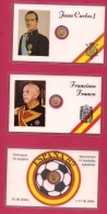 SPAIN 1975 3 Presentationcards With 1 Coin C1329 - Collections