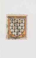 FRANCE.  (Y & T)  1943.    N°573  *  Bretagne *  10fr  *  Obl. - Used Stamps