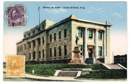 CPA Canada - "Bureau De Poste - Trois Rivieres - P. Q." - Trois-Rivières