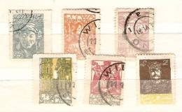 CENTRAL LITHUANIA - 1920 DEFINITIVES SET OF 6  MH *  SG 14-19;  Sc 23-28 - Lithuania