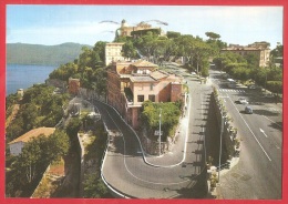 CARTOLINA VG ITALIA - CASTELGANDOLFO (RM) - Panorama - 10 X 15 - ANNULLO CASTELGANDOLFO 1986 - Panoramische Zichten, Meerdere Zichten