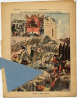 MILITAIRE BATAILLE Siège De METZ 1552 Couverture Protège Cahier Coll. GODCHAUX - Coberturas De Libros