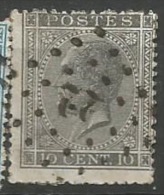 17A  Obl  22  Auvelais (+150) - 1865-1866 Perfil Izquierdo