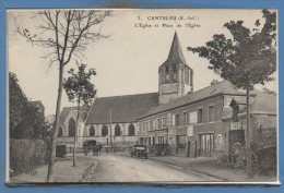 76 - CANTELEU - L'Eglise Et Place De L'Eglise - Canteleu