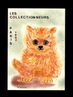 CARTES DE SALONS - 75 - PARIS - Salon Des Collectionneurs - 1987 - Bourses & Salons De Collections