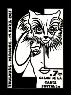 CARTES DE SALONS - 31 - TOULOUSE - Salon De La Carte Postale - 1987 - Bourses & Salons De Collections