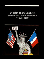 CARTES DE SALONS - 28 - ILLIERS-COMBRAY - Salon De La Carte Postale - 1987 - Statue De La Liberté - Bourses & Salons De Collections