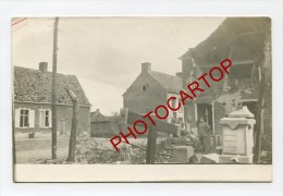 OOSTROZEBEKE-Carte Photo Allemande-Guerre 14-18-1WK-BELGIQUE-BELGIEN-Flandern- - Oostrozebeke