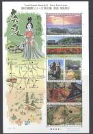 2009 JAPAN TRAVEL SCENES NO.6 10v Sheet - Blocks & Sheetlets