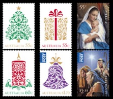 Australia 2013 - Noël 2013, Décorations De Noël, La Nativité - 6val Neufs // Mnh - Ungebraucht