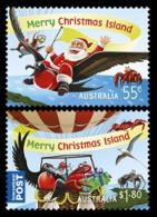 Australia 2013 (Christmas Islands) - Noël 2013, Père Noël - 2val Neufs // Mnh - Ungebraucht