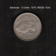 BERMUDA    5  CENTS  1970  (KM # 16) - Bermuda