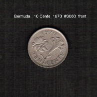 BERMUDA    10  CENTS  1970  (KM # 17) - Bermudes