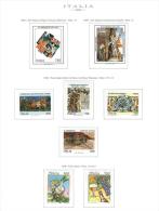 FILATELIA ANNATA COMPLETA  1996  NUOVI GOMMA INTEGRA ** MNH  - REPUBBLICA ITALIANA - Full Years