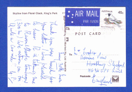 CARTE POSTALE - CACHET  - 31.MAY.1982 - Cartas & Documentos