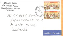 CANADA  #COVER SEND 1987 - 1953-.... Regno Di Elizabeth II