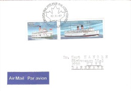 CANADA  #COVER SEND 1987 - 1953-.... Reinado De Elizabeth II