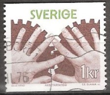 SWEDEN  # STAMPS FROM YEAR 1976 - Gebraucht