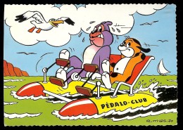 Carte Postale PIF GADGET PEDALO CLUB - Humorous Cards