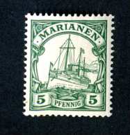 514e  Mariana Is 1901  Mi.8 M* Offers Welcome! - Mariannes