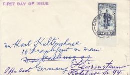 NEW ZEALAND 1950 COVER - Brieven En Documenten