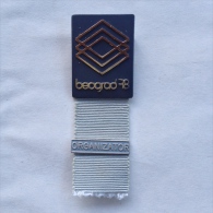 Badge / Pin ZN000278 - Boxing Yugoslavia Beograd (Belgrade) World Championship 1978 ORGANIZATOR - Boxen