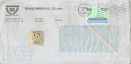 Portugal Cover With Ship Stamp - Lettres & Documents