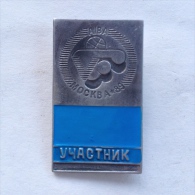 Badge Pin ZN000286 - Boxing Soviet Union USSR SSSR Moscow World Championships 1989 UCASTNIK - Boxe