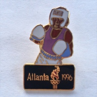 Badge Pin ZN000288 - Boxing USA Olympic Atlanta 1996 - Boxen