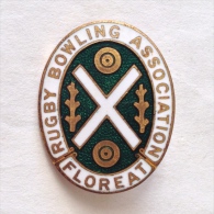 Badge Pin ZN000292 - Rugby Bowling Australia Floreat Association - Rugby