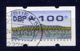 BRD ATM Nr.2 / 100 Pf        O Used   (8611) - Machine Labels [ATM]