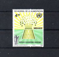 MEXIQUE. N°952 De 1981 (neuf Sans Charnière : MNH). Journée Mondiale De L'alimentation/Emblème De L'ONU. - Against Starve