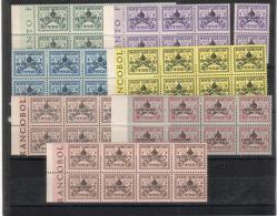 Vaticano - 1939 - Sede Vacante - Serie Completa In Blocchi Di 8 ** MNH (20 Cent = 6+2) - Nuevos