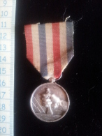 Médaille, Jeton Argent  Des Cheminots 1943 - Professionals/Firms