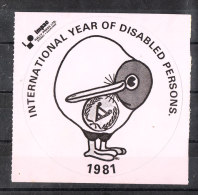 International Year Of Disabled Persons.  Self Adhesive - Altri & Non Classificati