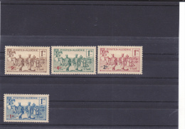 ARGELIA  FRANCESA  YVERT   159/62  MH  * - Unused Stamps