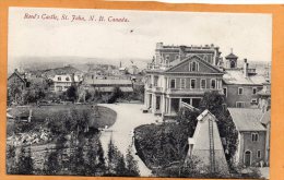 Reeds Castle St John NB 1906 Postcard - St. John