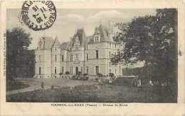 VIENNE -  A290 -  Vouneuil-sous-biard -  Château De Boivre   - Carte Bon état - - Vouneuil Sous Biard