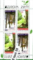 2011 Europa - Year Of Forests 2v (booklet)  Sheet – MNH  BULGARIA / BULGARIEN - 2011