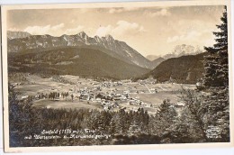 AK TIROL SEEFELD WETTERSTEIN FOTOGRAFIE ,1931-32. FRANK -VERLAG GRAZ OLD POSTCARD - Seefeld