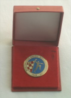 CROATIAN HANDBALL FEDERATION ( Medal In Original Box ) * Hand-ball Association Union Balonmano Pallamano - Handbal