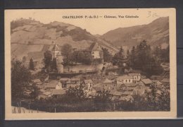 63 - Chateldon - Chateau - Vue Générale - Chateldon