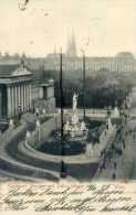 WIEN-VIENNA. Parlament Und Brunnen. Vg. C/fr. Per TRIESTE 1905. - Ringstrasse